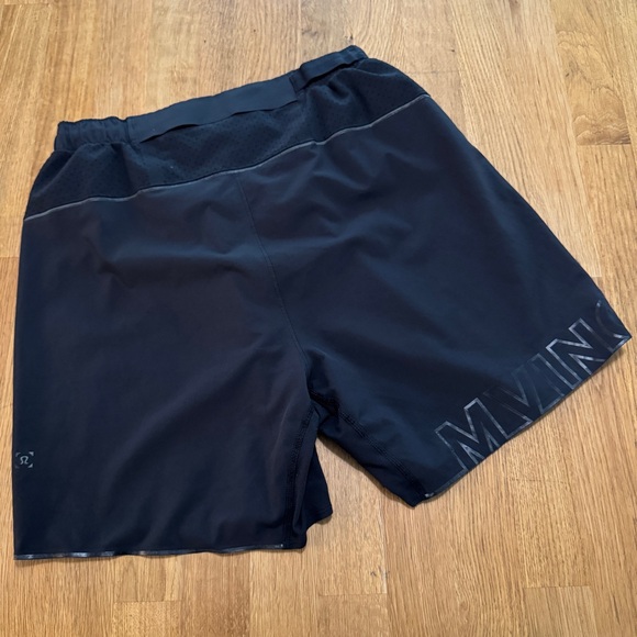 Lululemon SMALL Black Surge Athletic Shorts - Picture 2 of 10